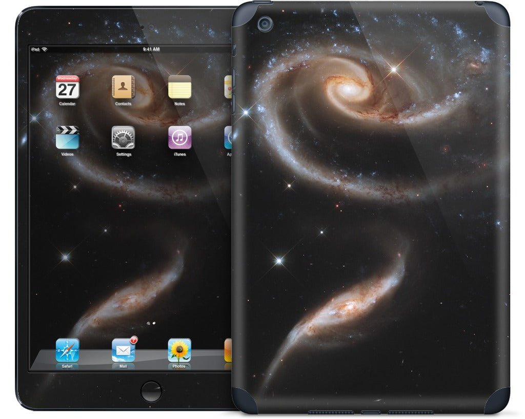 A Rose Of Galaxies iPad Skin