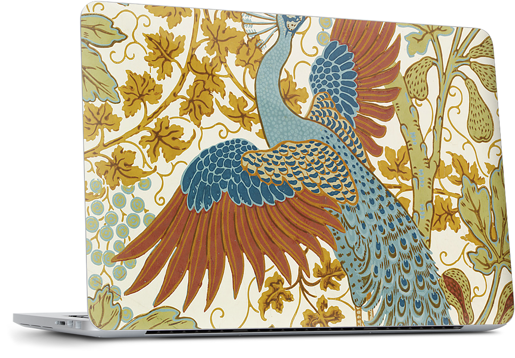 Fig and Peacock Dell Laptop Skin