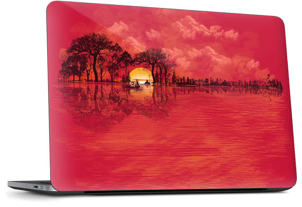 Musical Sunset Dell Laptop Skin