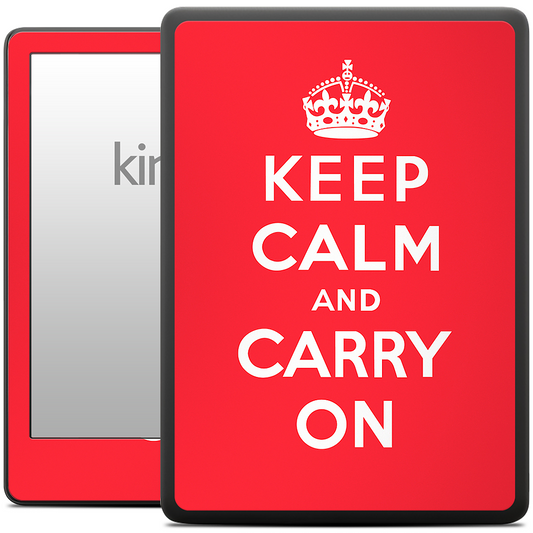 Keep Calm Kindle Skin