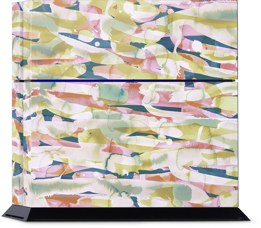 Watercolor Pastiche PlayStation Skin