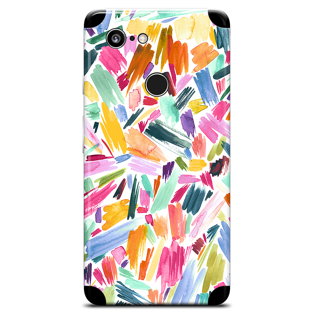 Colorful Abstract Strokes Google Phone