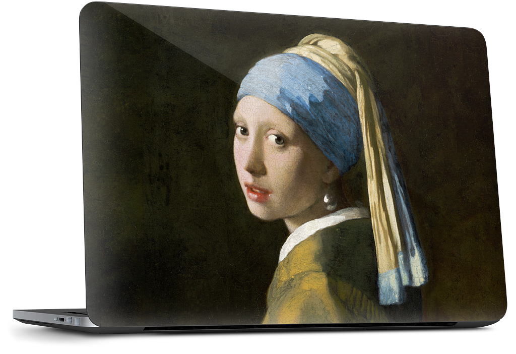 Girl with a Pearl Earring Dell Laptop Skin