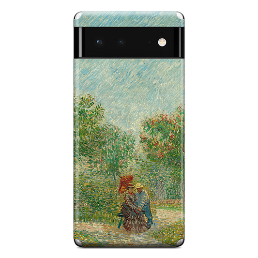 Garden with Courting Couples Google Phone