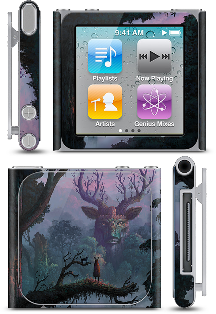 Face of the Ancient iPod Skin