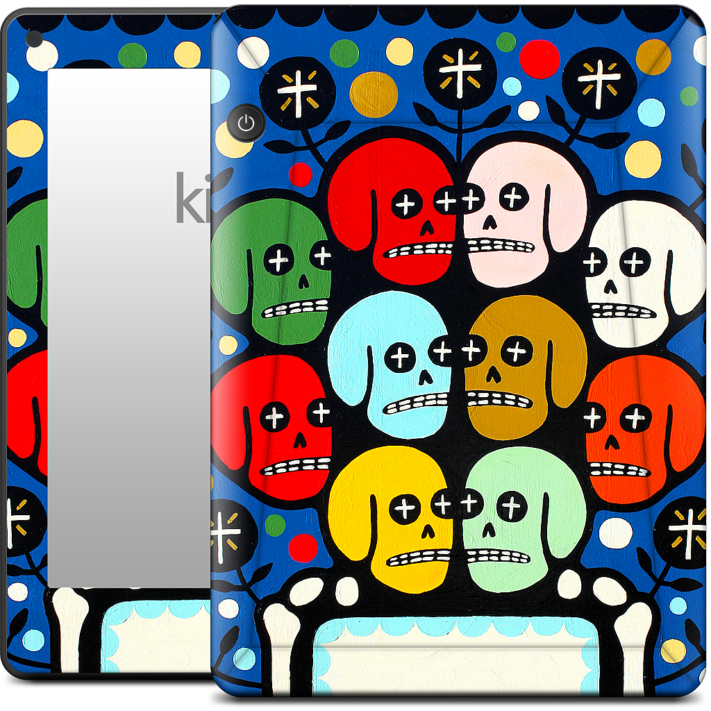 The Many Colors Of Death Kindle Skin