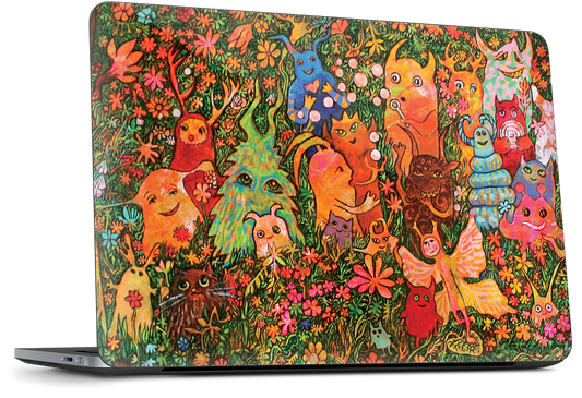 Happy Meadow Dell Laptop Skin