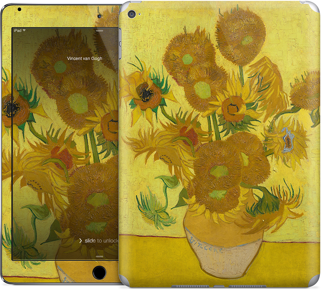 Sunflowers iPad Skin