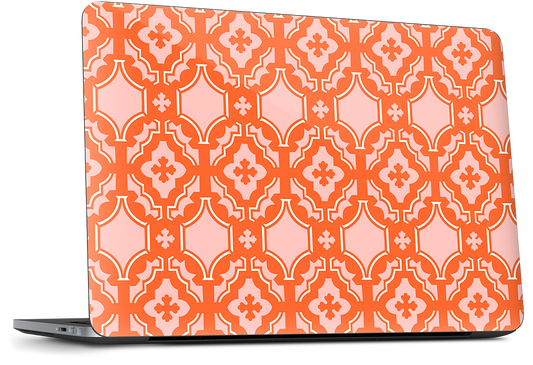 Mosaic Orange Dell Laptop Skin