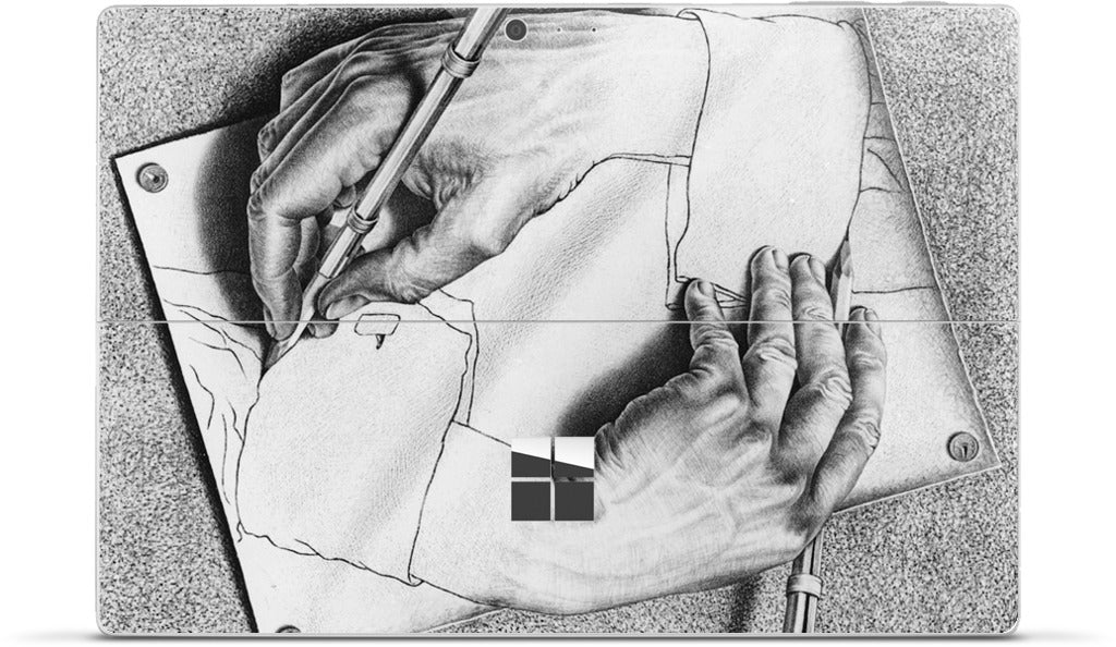 Drawing Hands Microsoft Skin