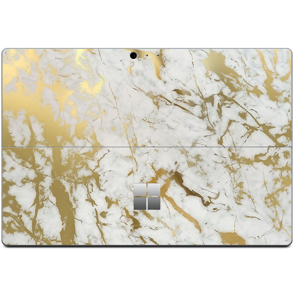 Gold Marble Microsoft Skin