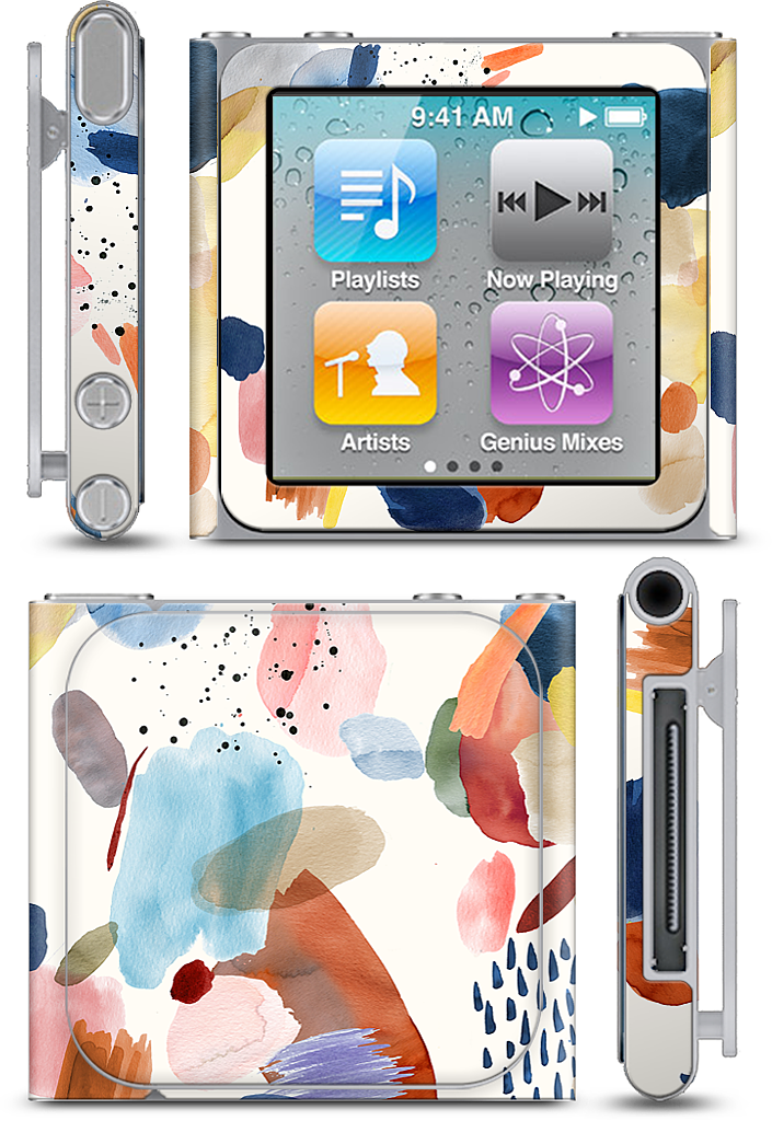 Mineral Abstract iPod Skin