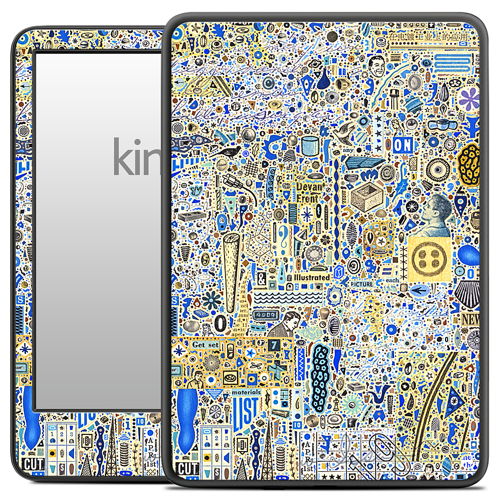 Particulates Kindle Skin