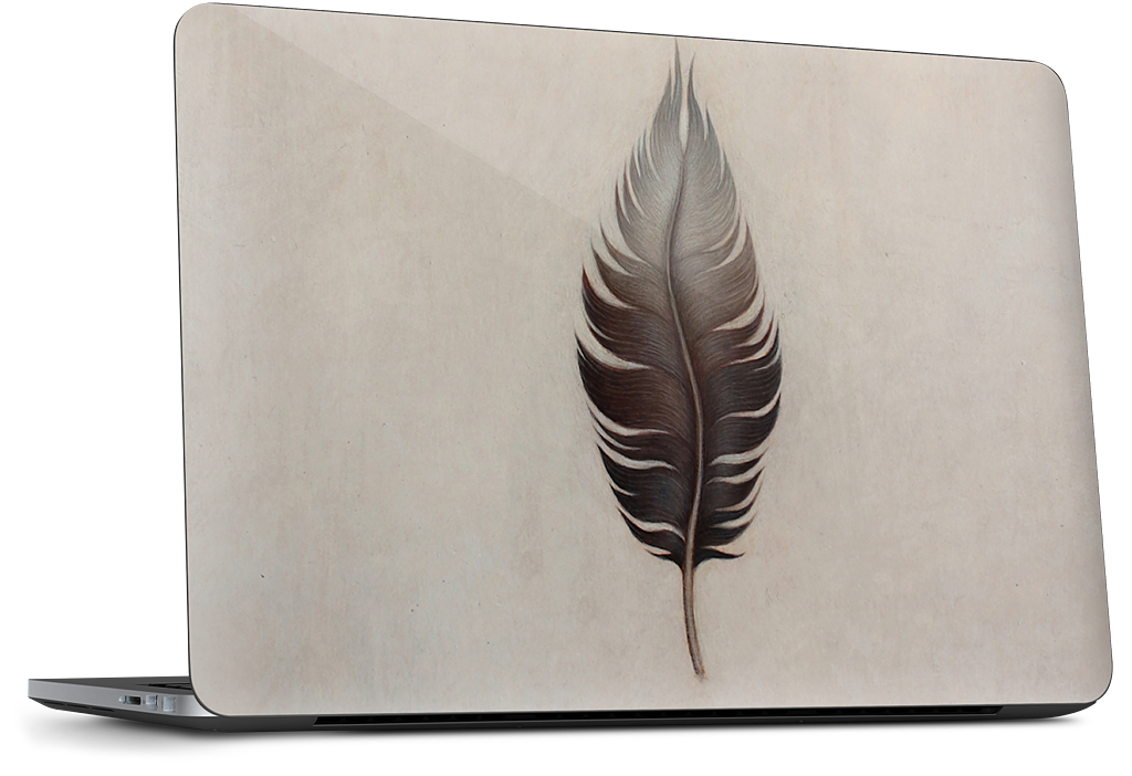 Thought Feather Dell Laptop Skin