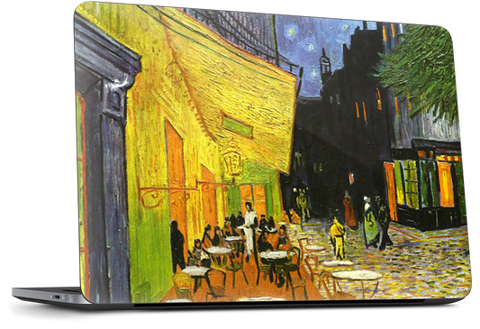 Cafe at Night Dell Laptop Skin