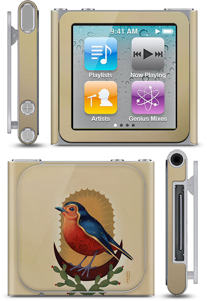 Pajaro de Guadalupe iPod Skin