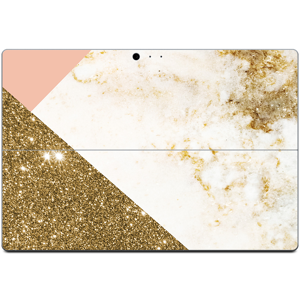 Gold Marble Collage  Microsoft Skin