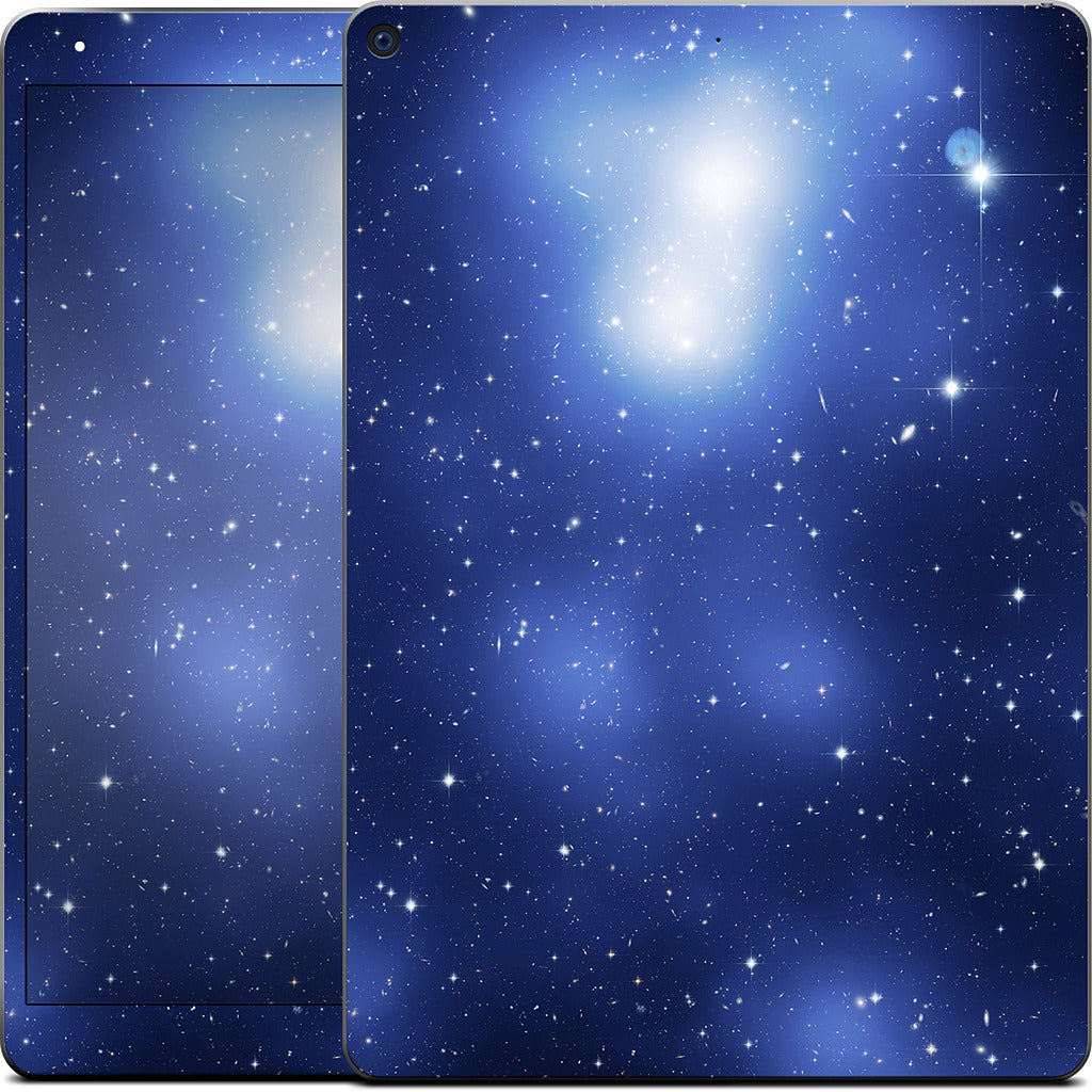 Galaxy Cluster Blue iPad Skin