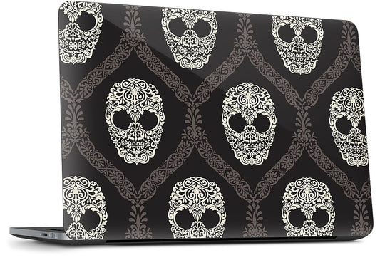 Skull Damask Dell Laptop Skin