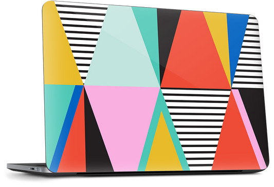 Graphic Triangles Dell Laptop Skin