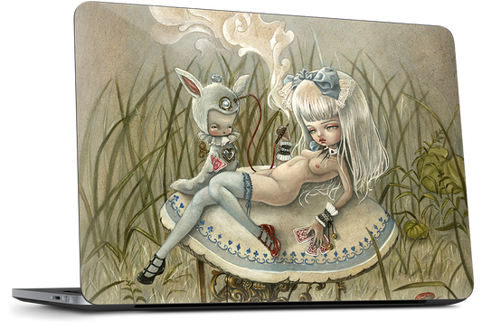 Alice and the Caterpillar Dell Laptop Skin