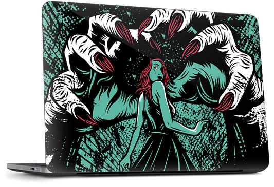 Molly vs The Zombie Dell Laptop Skin