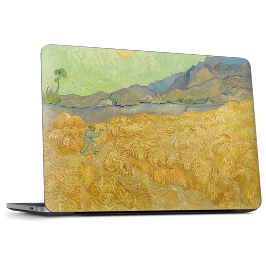 Wheatfield with a Reaper Dell Laptop Skin