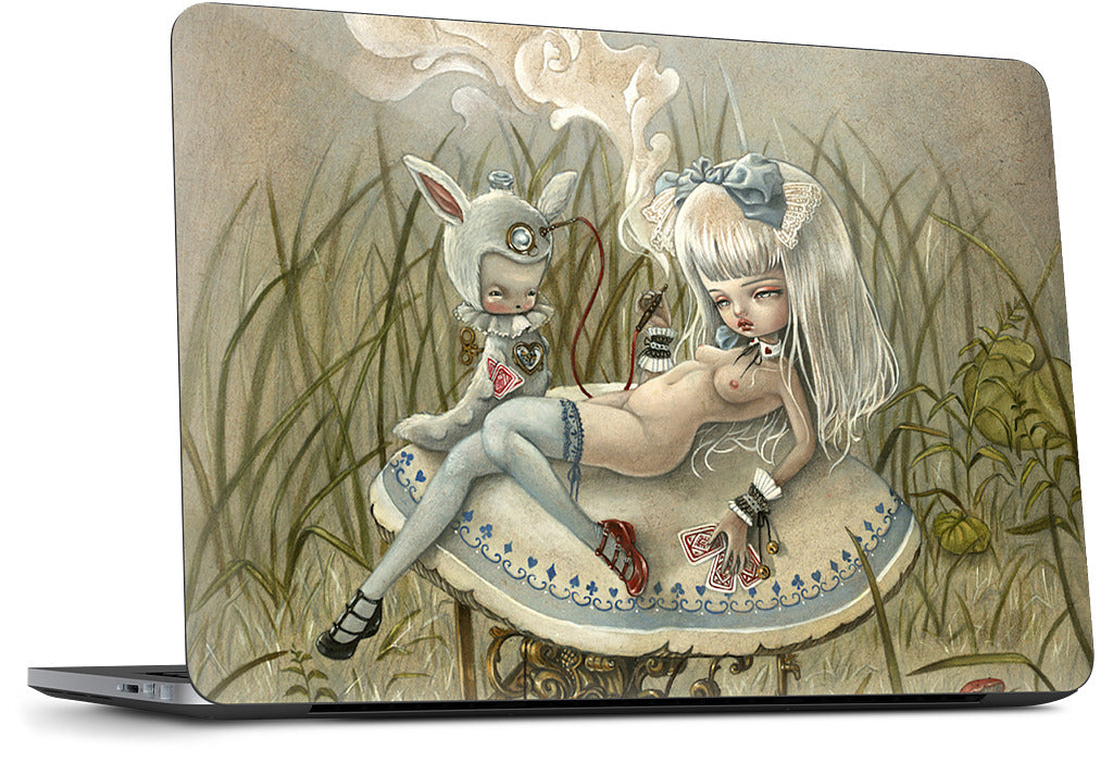 Alice and the Caterpillar Dell Laptop Skin