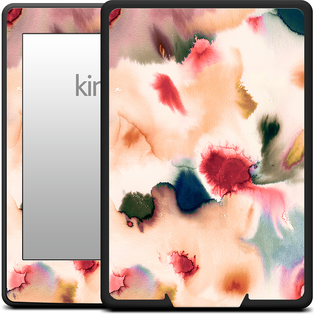Abstract Watercolor (Mineral) Kindle Skin