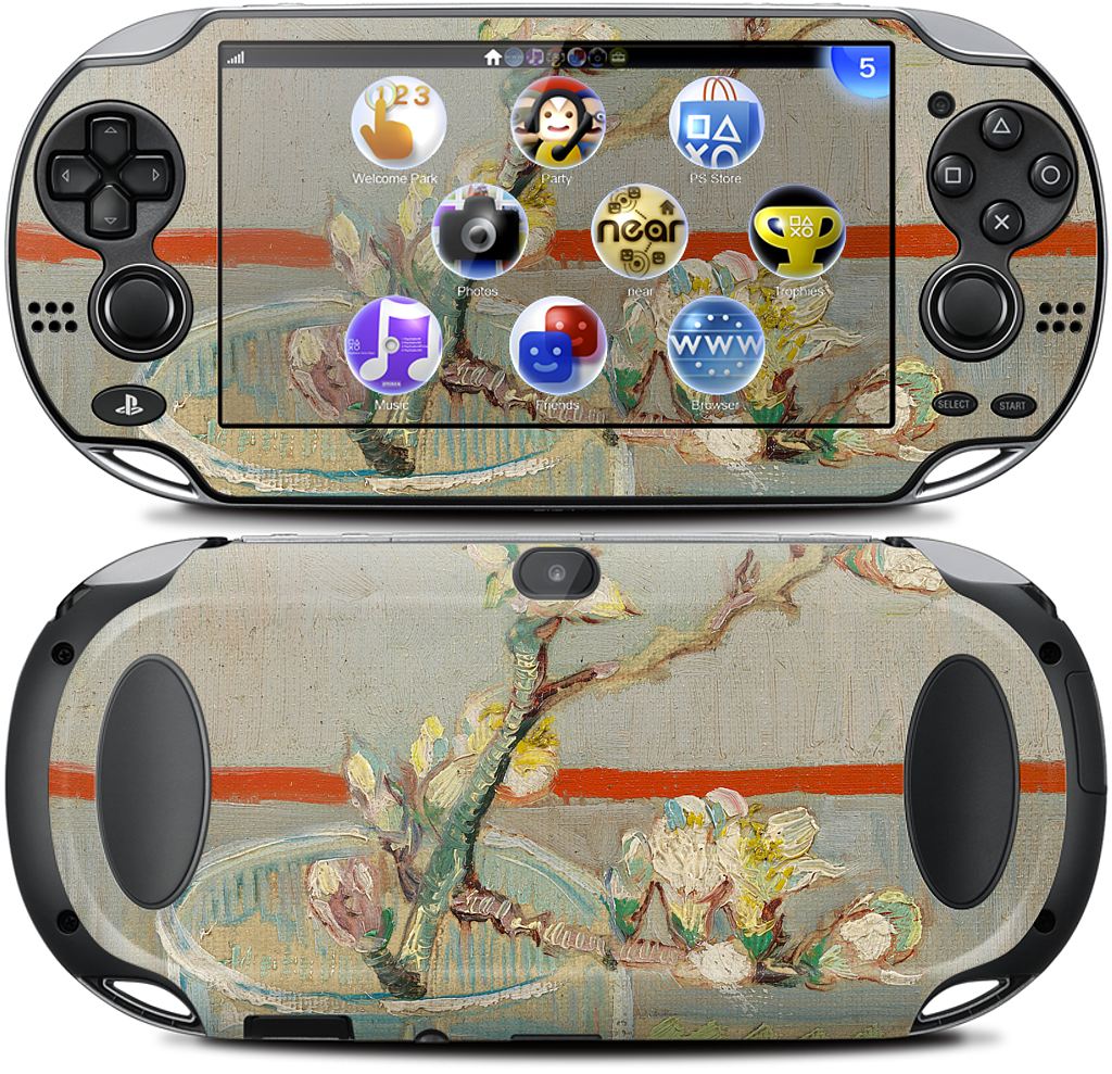 Sprig of Flowering Almond in a Glass PlayStation Skin