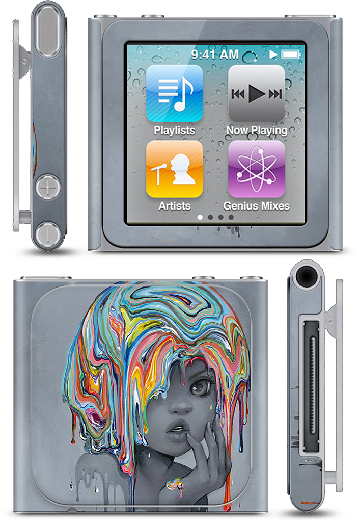 Sum of All Colors iPod Skin