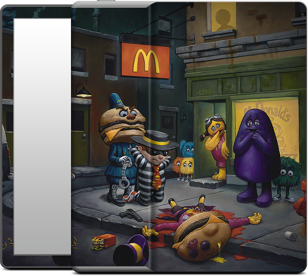 McCheese Gets Greased Kindle Skin