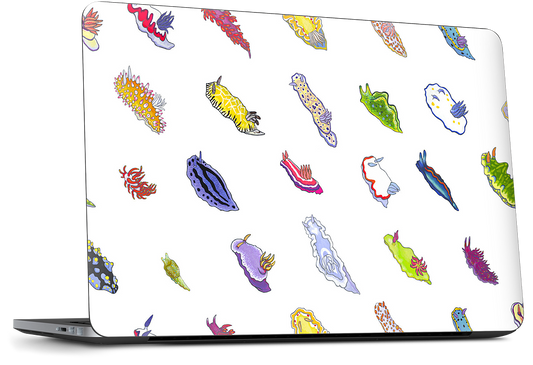 Nudibranch White Dell Laptop Skin