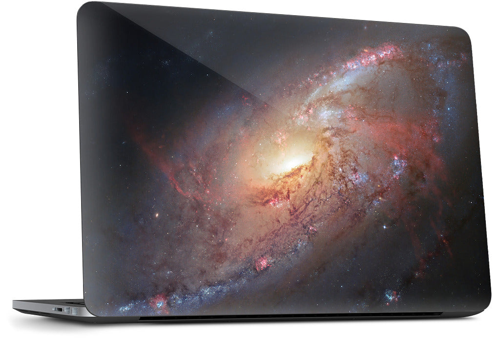 M106 Spiral Galaxy Dell Laptop Skin