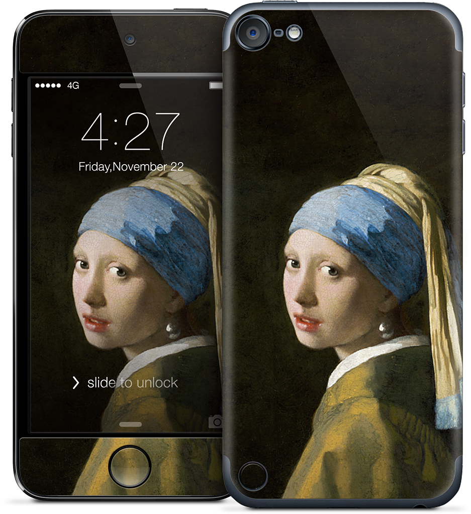 Girl with a Pearl Earring iPod Skin