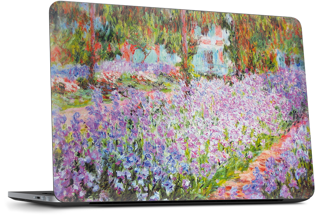 Artist's Garden at Giverny Dell Laptop Skin