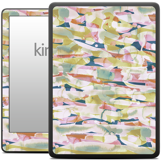 Watercolor Pastiche Kindle Skin