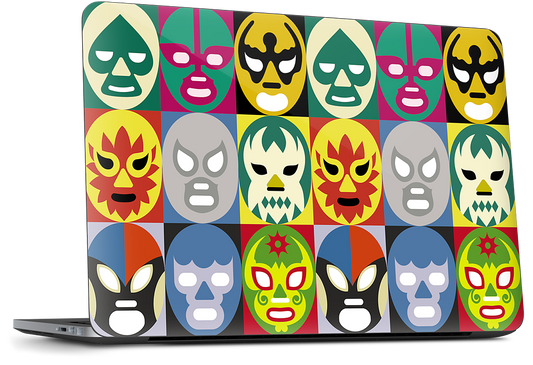 Lucha Libre Dell Laptop Skin