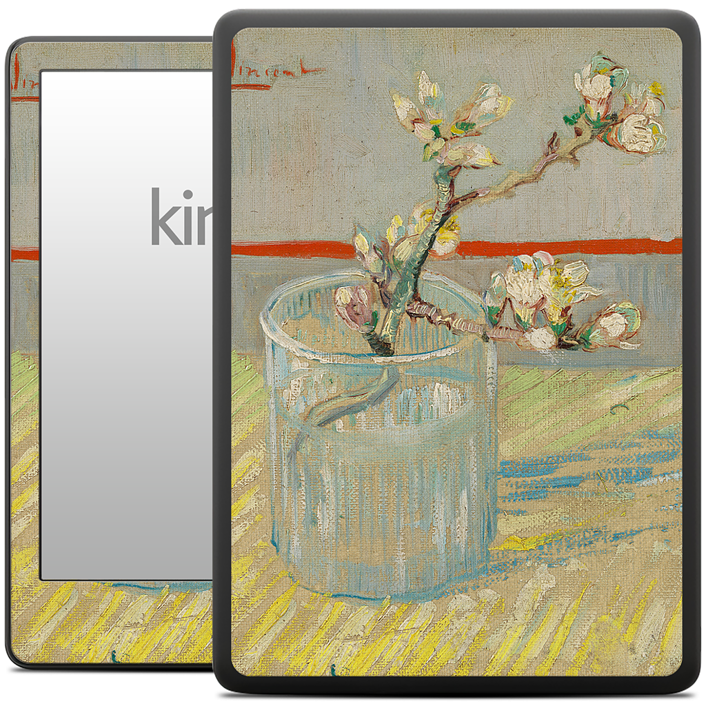 Spring of Flowering Almond in a Glass Kindle Skin