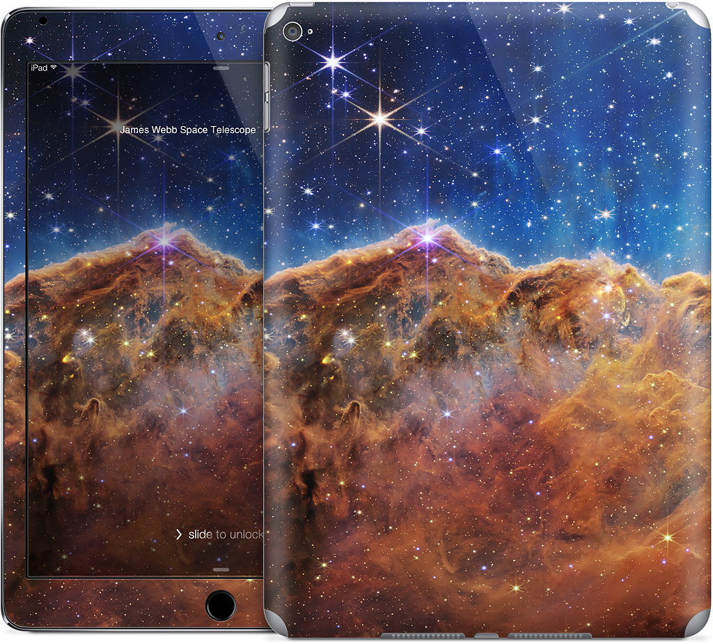 Cosmic Cliffs of Carina iPad Skin