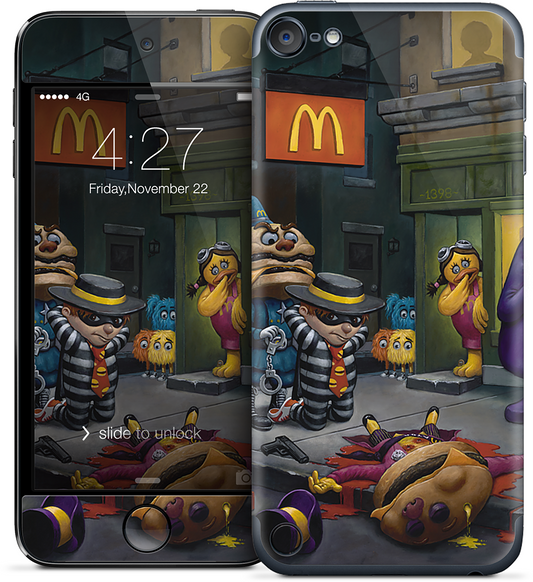McCheese Gets Greased iPod Skin