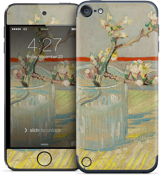 Sprig of Flowering Almond in a Glass iPod Skin
