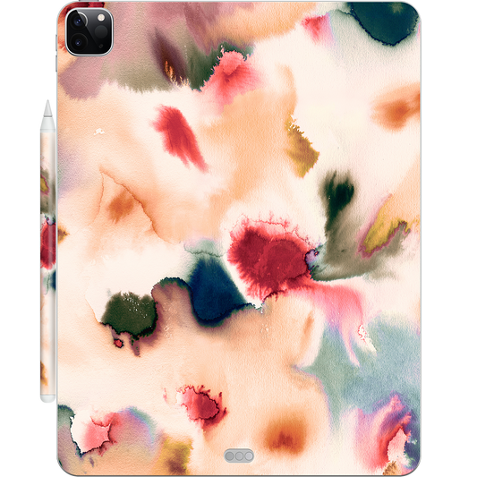 Abstract Watercolor (Mineral) iPad Skin
