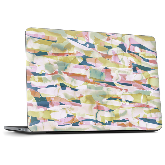 Watercolor Pastiche Dell Laptop Skin