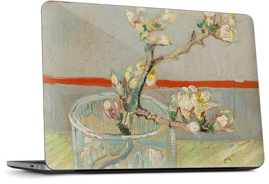 Spring of Flowering Almond in a Glass Dell Laptop Skin