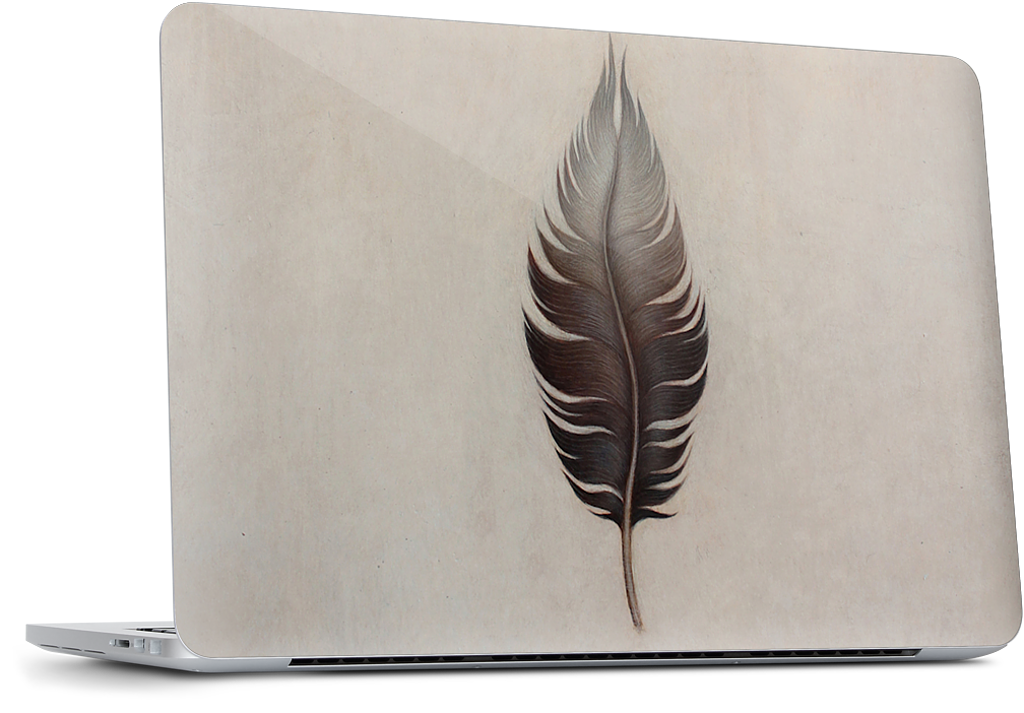 Thought Feather Dell Laptop Skin