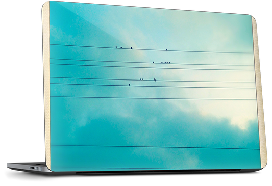 Birds on a wire Dell Laptop Skin