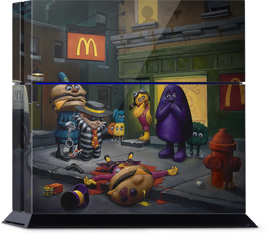 McCheese Gets Greased PlayStation Skin