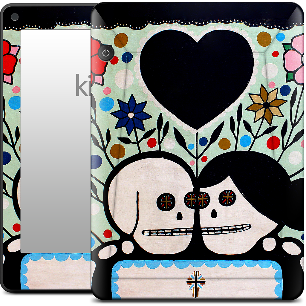 In The Garden With My Love Kindle Skin