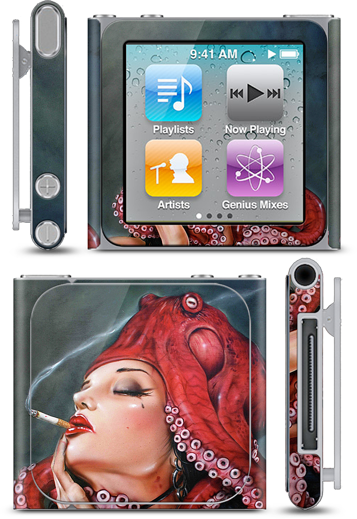 Octopussy II iPod Skin